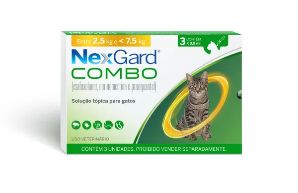 Nexgard Combo Gato